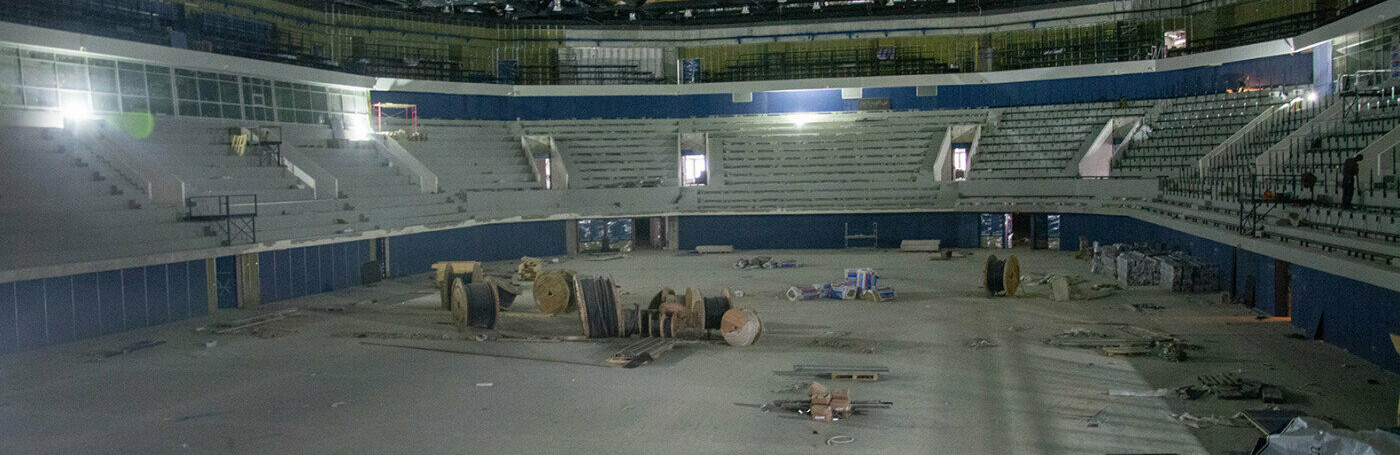 Аптека на стадионе. Белгород Арена. Новая волейбольная Арена в Белгороде. Белгород Арена внутри. Строительство волейбольной арены.